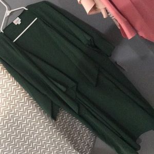 NWT Lularoe Shirley in deep emerald green